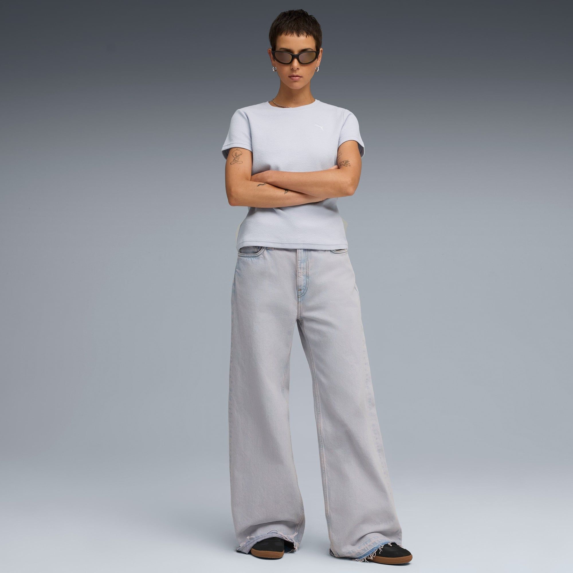  Áo Phông - Áo thun Thể Thao Nữ PUMA Her Tee 68505347 