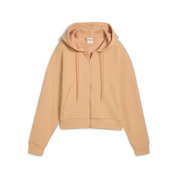  Áo Khoác Thể Thao Nữ PUMA Her Comfort Crop Full-Zip Hoodie 68505663 