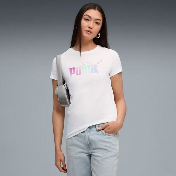  Áo Phông - Áo thun Thể Thao Nữ PUMA Graphic Stacked Tee 68816702 