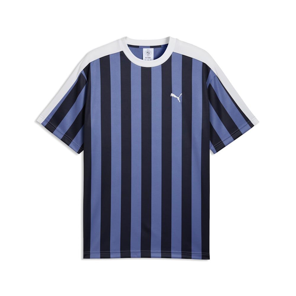  Áo Thi Đấu Thể Thao Nam PUMA Ess Relaxed Striped Football Jersey 69219516 
