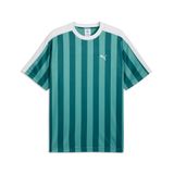  Áo Thi Đấu Thể Thao Nam PUMA Ess Relaxed Striped Football Jersey 69219541 
