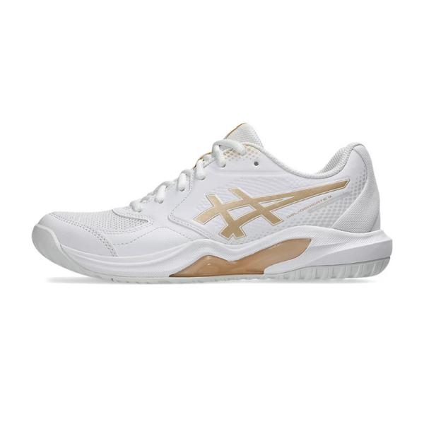  Giày Asics GEL-DEDICATE 9 White Champagne 1042A317-100 