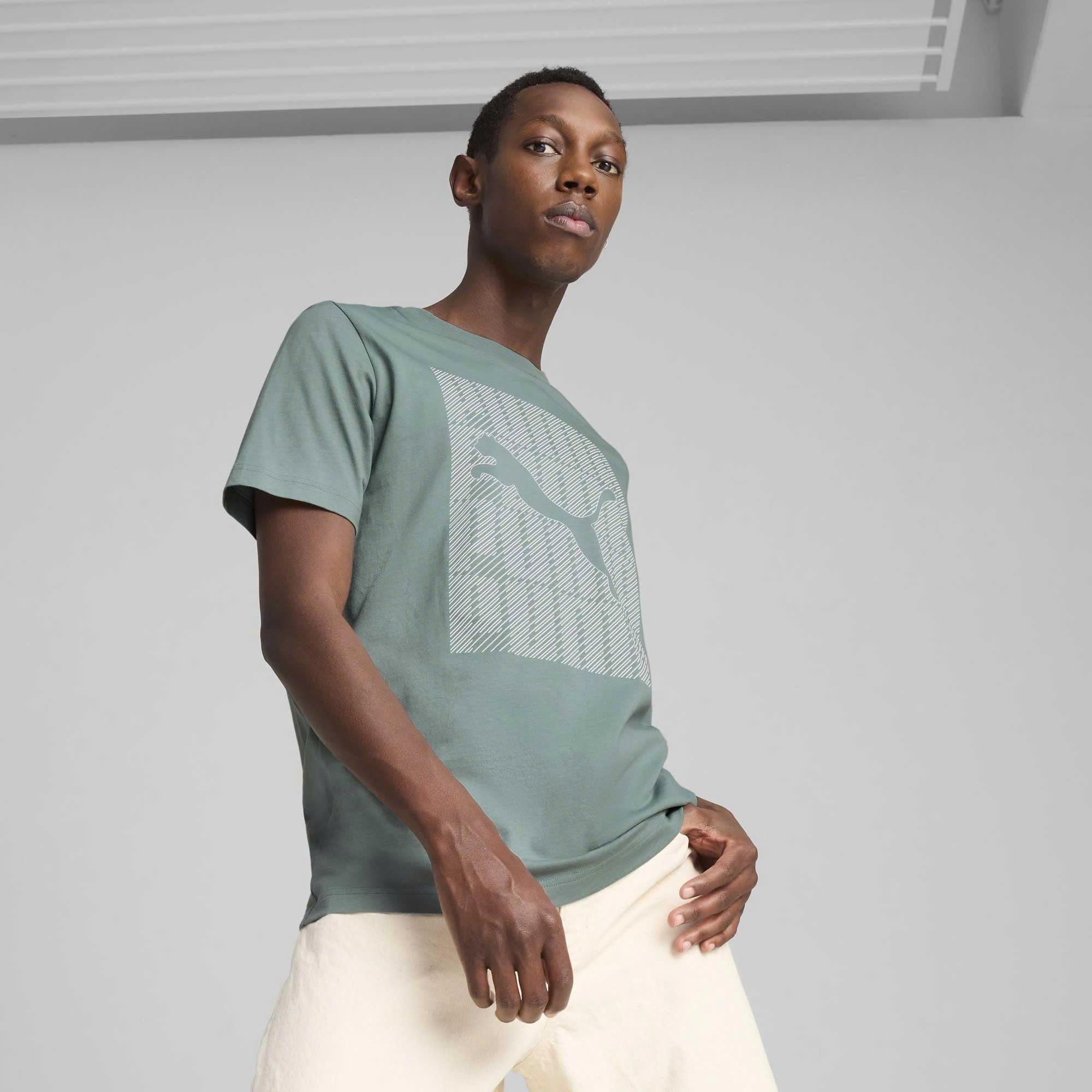  Áo Phông - Áo thun Thể Thao Nam PUMA Graphics Puma Wording Tee 68482530 