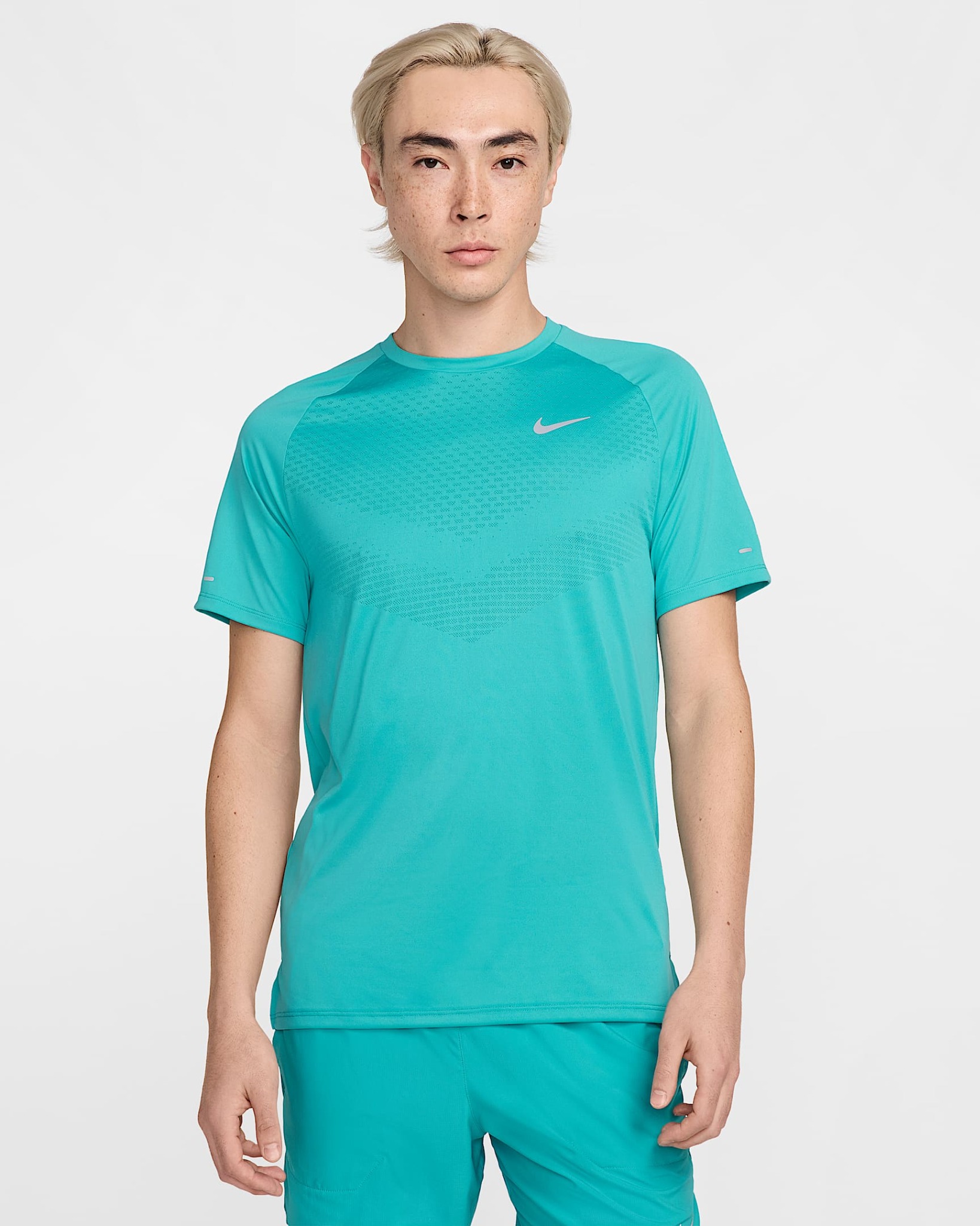  Áo Phông - Áo thun Chạy Nam NIKE As M Nk Dfadv Stride Ss Top HV5204-345 