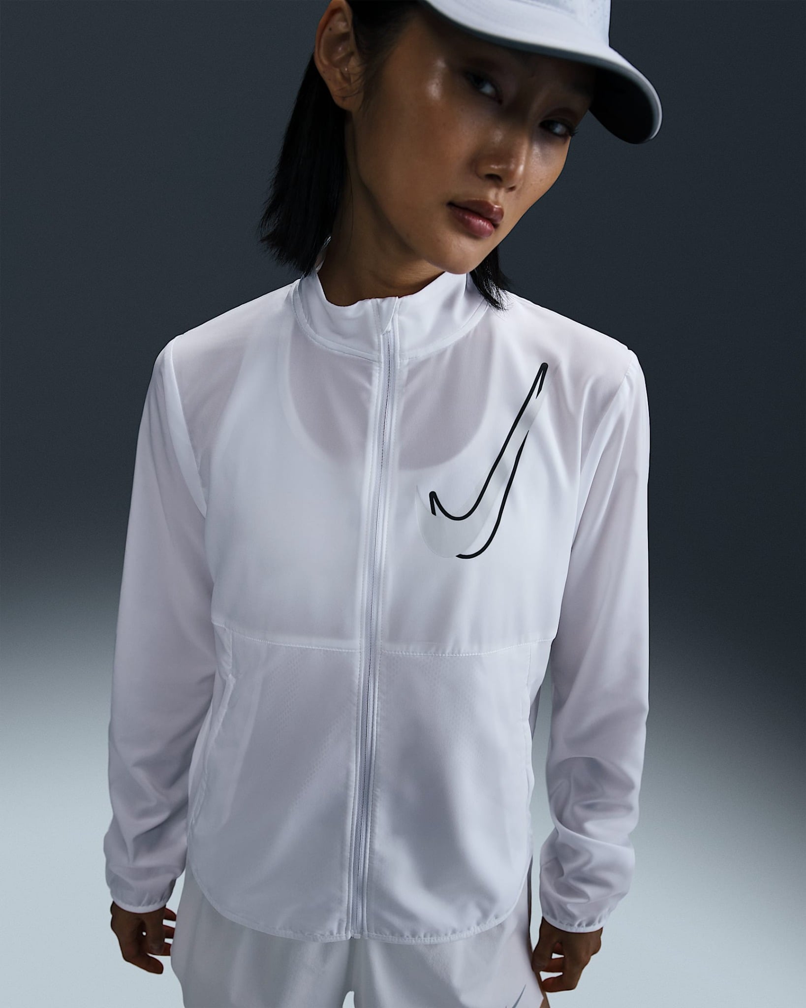  Áo Khoác Chạy Nữ NIKE As W Nk Swsh Hbr Df Jkt HJ2229-100 
