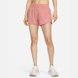  Quần Đùi Chạy Nữ NIKE As W Nk One Df Swsh Hbr Short FB4929-618 
