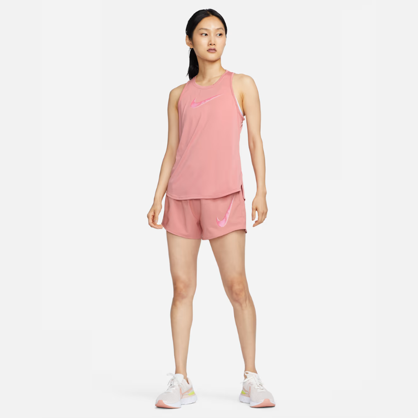  Quần Đùi Chạy Nữ NIKE As W Nk One Df Swsh Hbr Short FB4929-618 