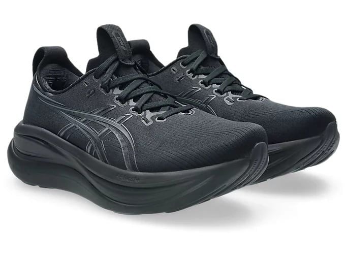  Giày Chạy Bộ Nữ Asics GEL-NIMBUS 28 Black/Graphite Grey 1012B899-001 
