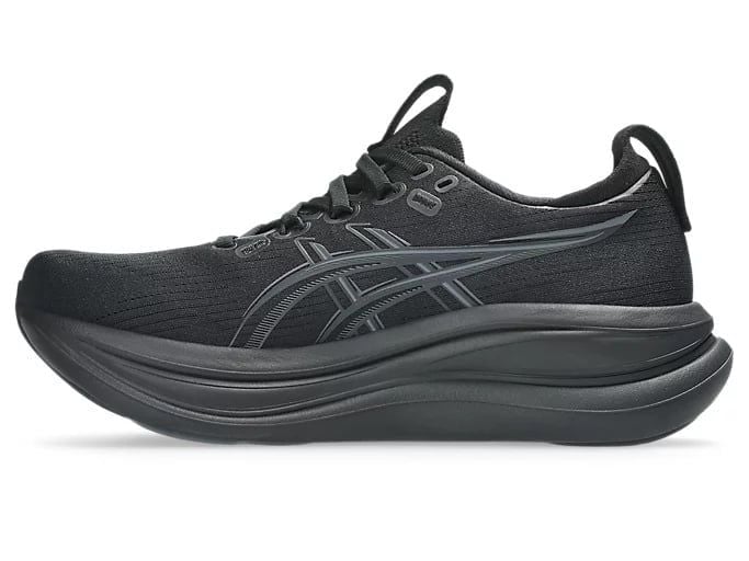  Giày Chạy Bộ Nữ Asics GEL-NIMBUS 28 Black/Graphite Grey 1012B899-001 