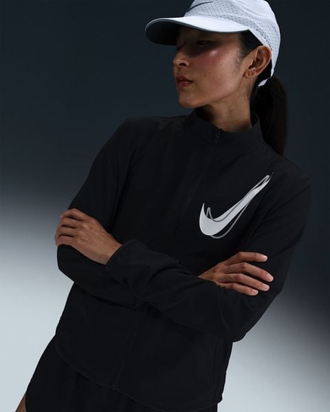  Áo Khoác Chạy Nữ NIKE As W Nk Swsh Hbr Df Jkt HJ2229-010 
