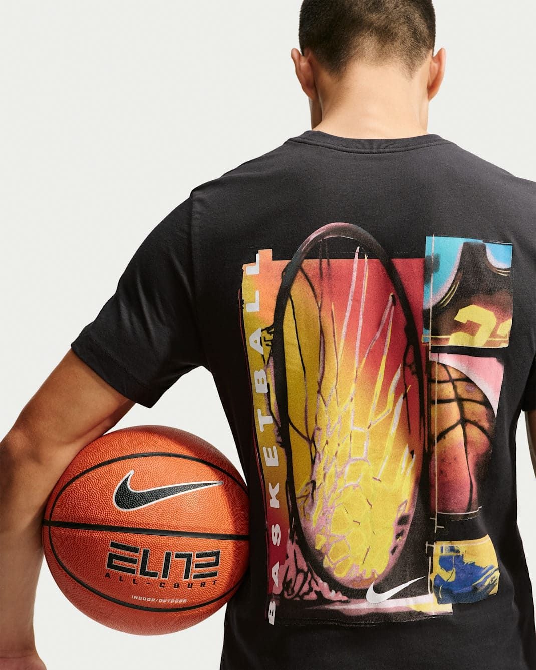  Áo Phông - Áo thun Bóng Rổ Nam NIKE As M Nk Tee Std Asbury Vrdna IM5047-010 