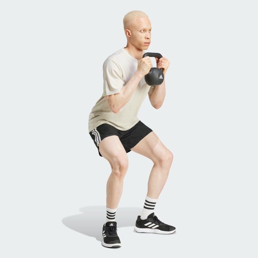  Quần Đùi Tập Luyện Nam ADIDAS Tr-Es 3S Wv Sh JC7718 