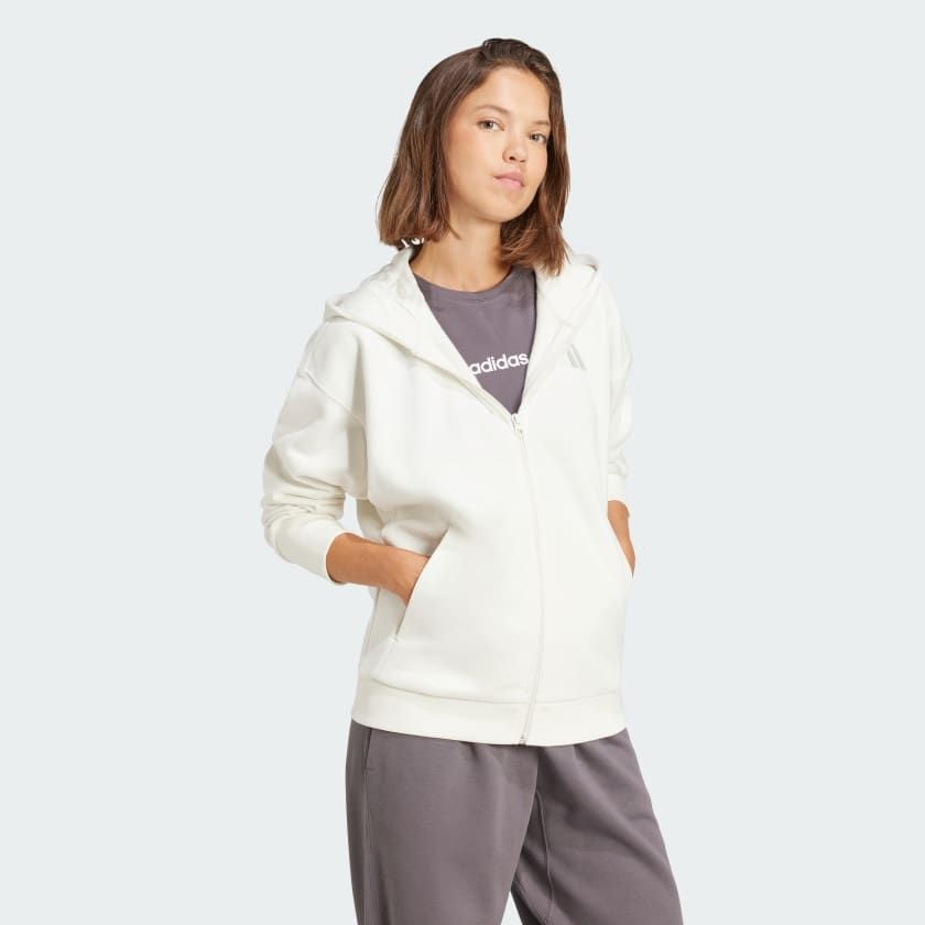  Áo Khoác Thể Thao Nữ ADIDAS W All Szn Fz Hd JD4689 