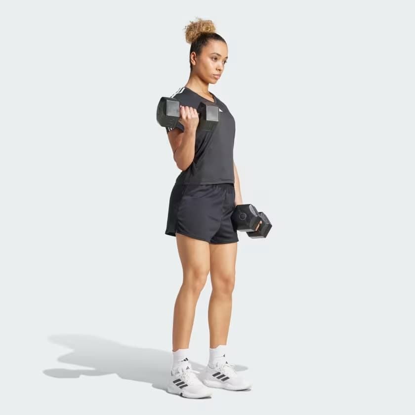  Quần Đùi Tập Luyện Nữ ADIDAS We Bl Short JG8685 