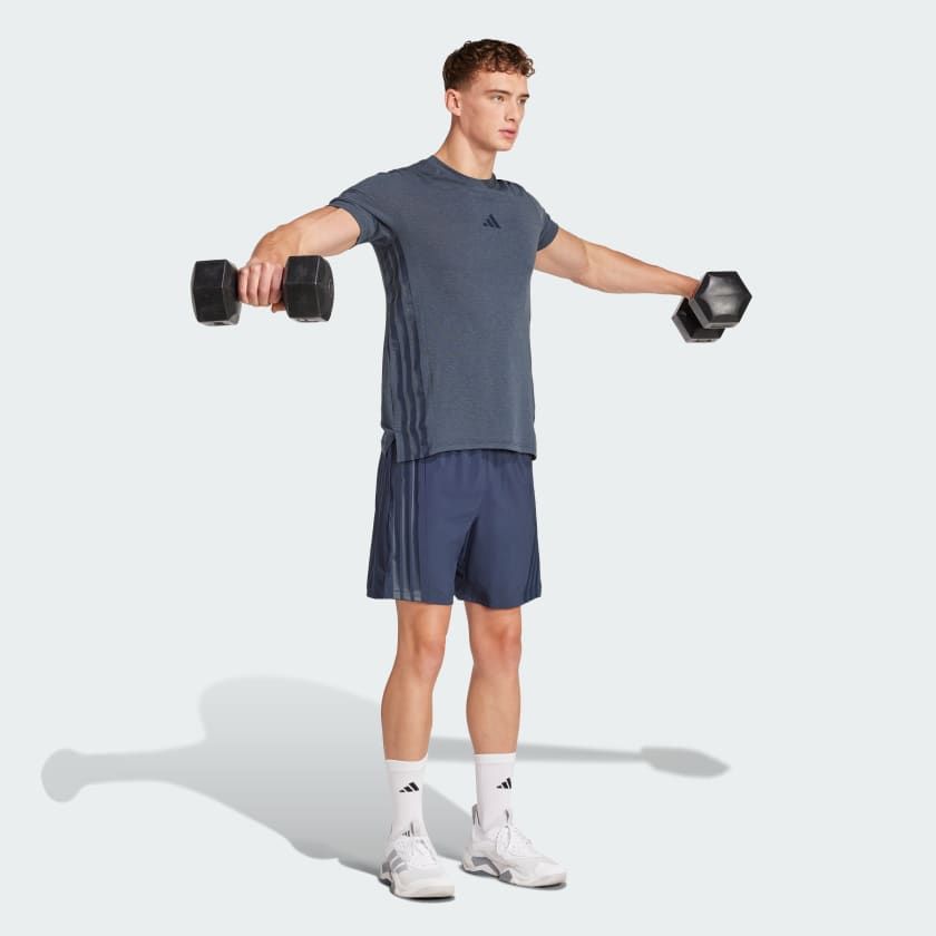  Áo Phông - Áo thun Thể Thao Nam ADIDAS D4T 3S Tee JI8129 