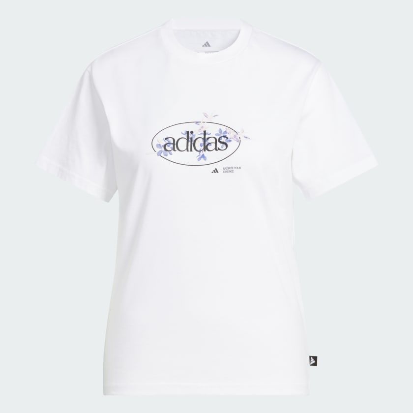  Áo Phông - Áo thun Thể Thao Nữ ADIDAS W Elem Flrl Tee JI9432 