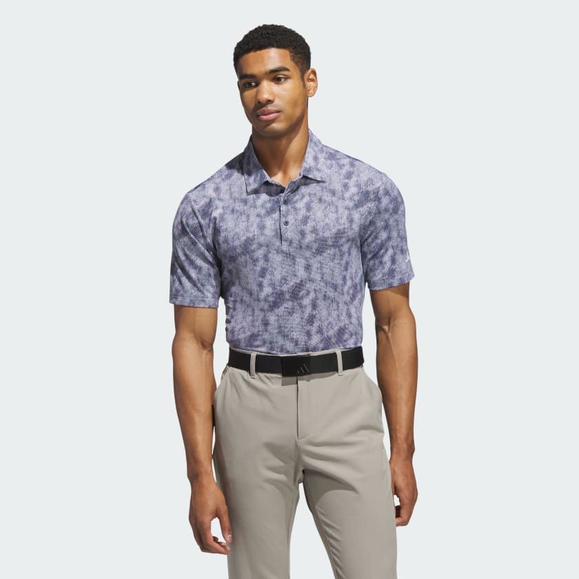  Áo Polo Golf Nam ADIDAS Ult365 Textured Print Polo JL5289 
