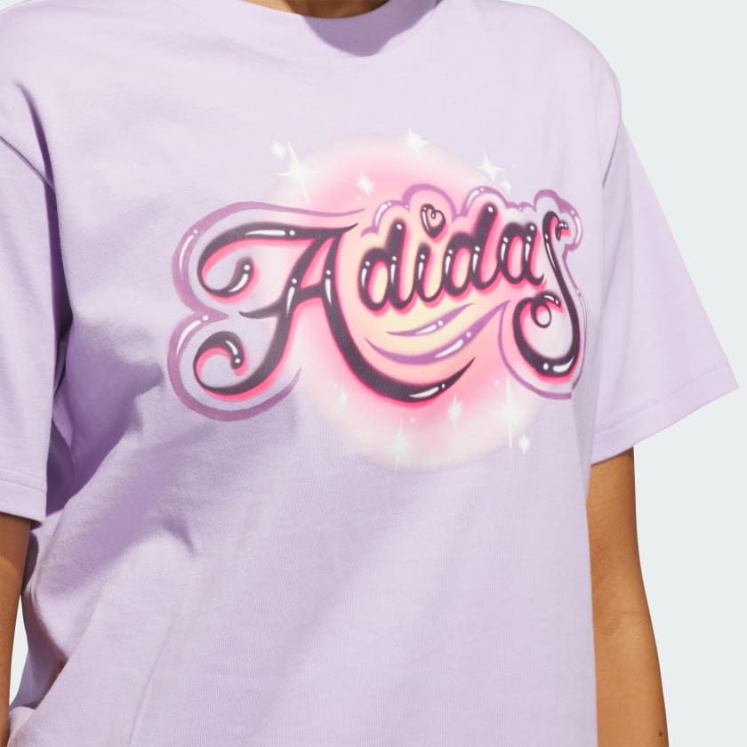  Áo Phông - Áo thun Thể Thao Nữ ADIDAS W Airbrush T JM1797 