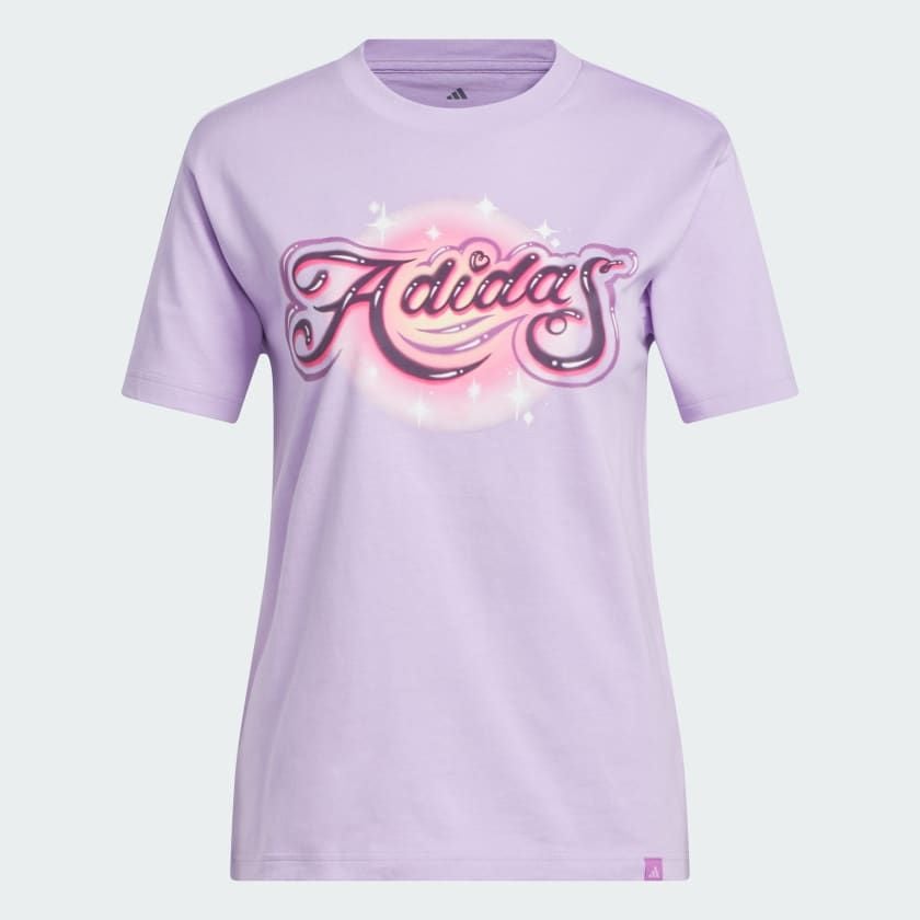  Áo Phông - Áo thun Thể Thao Nữ ADIDAS W Airbrush T JM1797 