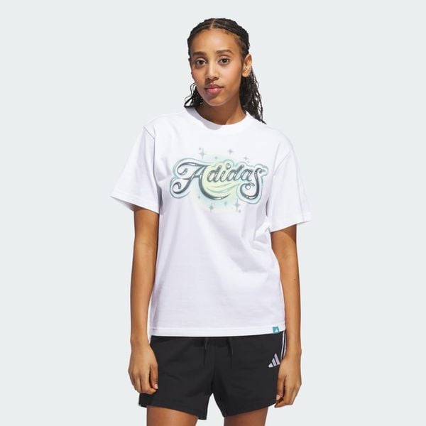  Áo Phông - Áo thun Thể Thao Nữ ADIDAS W Airbrush T JM1798 