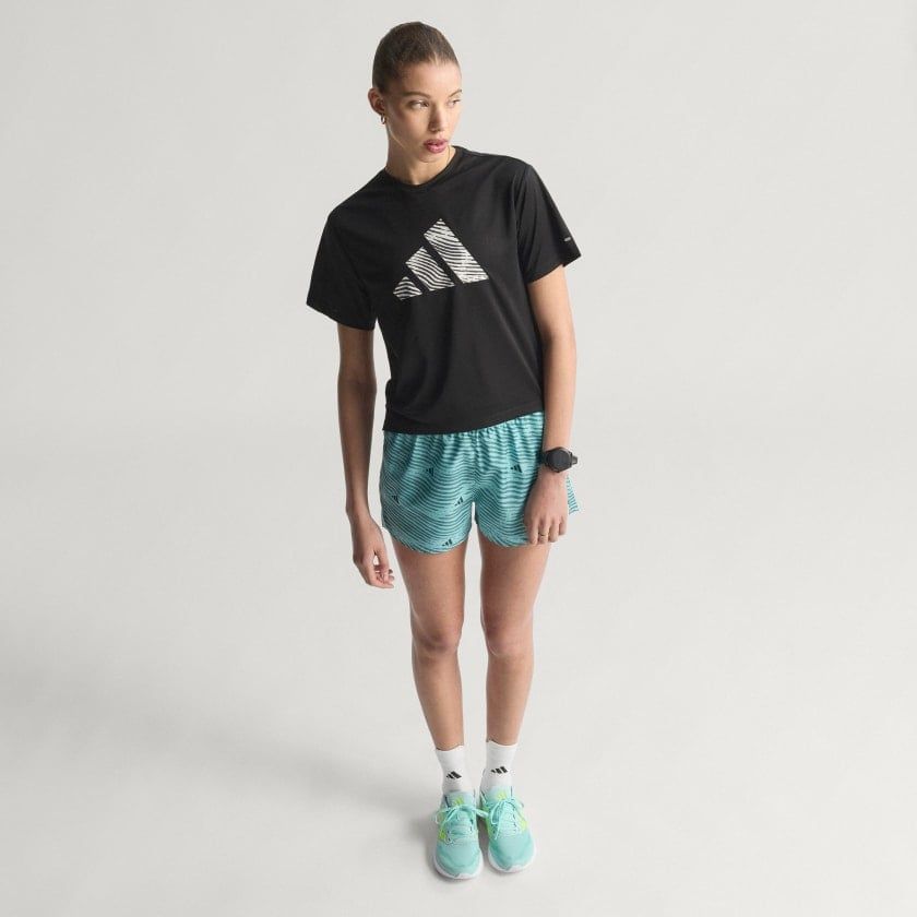  Áo Phông - Áo thun Chạy Nữ ADIDAS Adi365 E Bl T W JM5737 