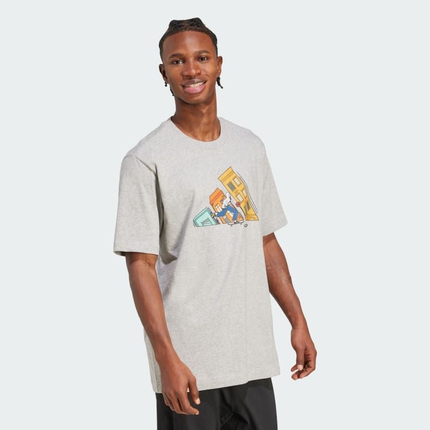  Áo Phông - Áo thun Thể Thao Nam ADIDAS M Ddl Skate T JM6498 