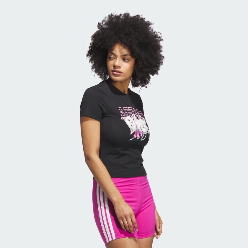  Áo Phông - Áo thun Thể Thao Nữ ADIDAS W Co Cat Cro T JN2548 