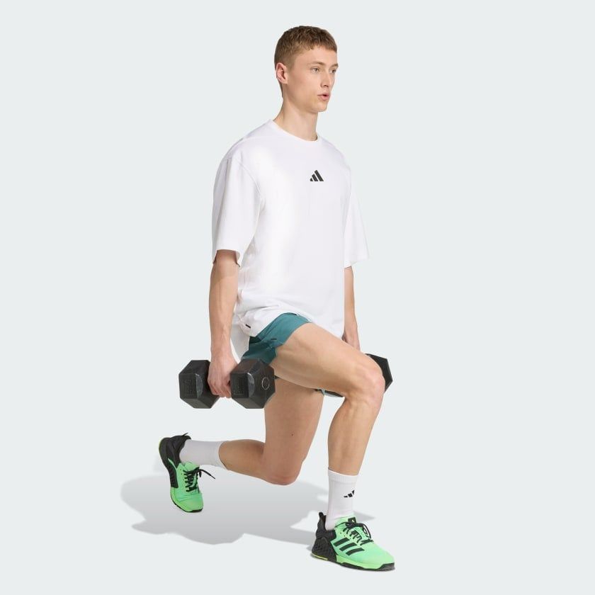  Áo Phông - Áo thun Tập Luyện Nam ADIDAS Oversize Tee JV9683 