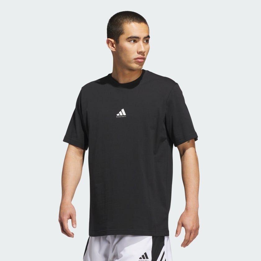  Áo Phông - Áo thun Bóng Rổ Nam ADIDAS Bb Found Tee JX0083 
