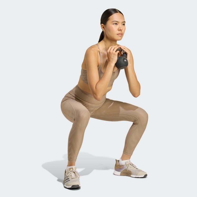  Quần Bó Tập Luyện Nữ ADIDAS Optime Aop JX3124 