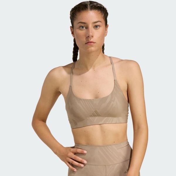  Áo Ngực Thể Thao Tập Luyện Nữ ADIDAS Ls Aop Bra JX4741 