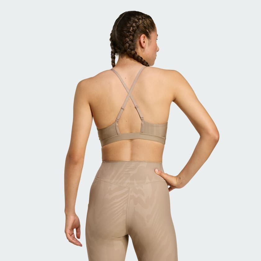  Áo Ngực Thể Thao Tập Luyện Nữ ADIDAS Ls Aop Bra JX4741 