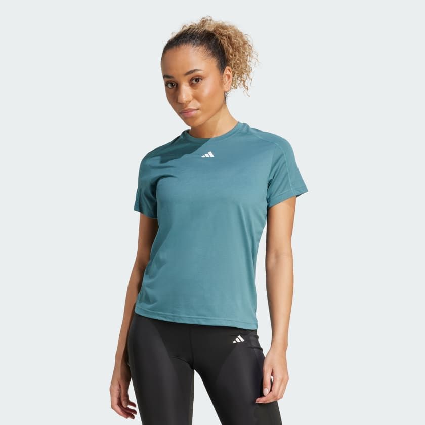  Áo Phông - Áo thun Tập Luyện Nữ ADIDAS Tr-Es Crew T JY4571 