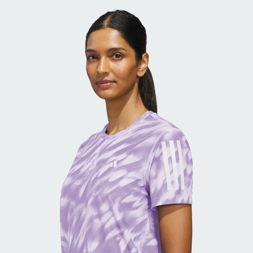  Áo Phông - Áo thun Chạy Nữ ADIDAS Otr Aop Tee W JZ5475 