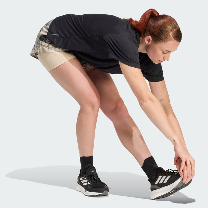  Áo Phông - Áo thun Chạy Nữ ADIDAS Run Ess Tee W JZ7808 