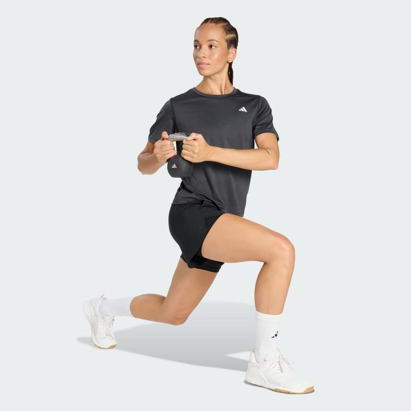  Áo Phông - Áo thun Tập Luyện Nữ ADIDAS We Min Crew Tee KA2475 