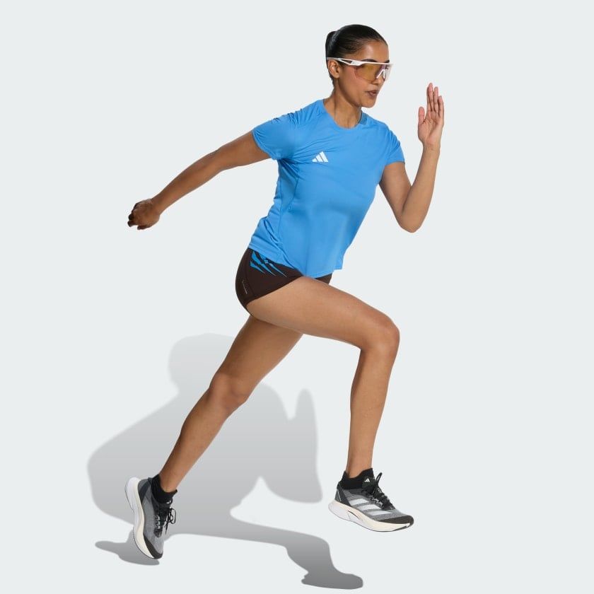  Áo Phông - Áo thun Chạy Nữ ADIDAS Adizero E Tee KA2946 