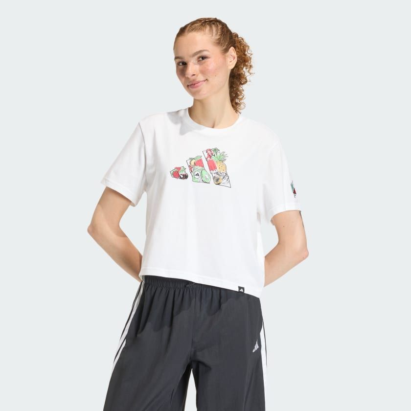  Áo Phông - Áo thun Thể Thao Nữ ADIDAS W Food Cro KA5073 