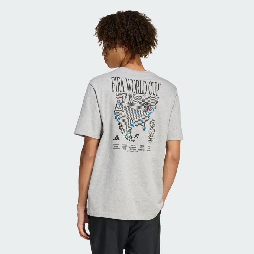  Áo Phông - Áo thun Thể Thao Nam ADIDAS M Ftb Wc Map T KB2531 