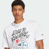  Áo Phông - Áo thun Thể Thao Nam ADIDAS M Ftb Wc Ball T KB2535 