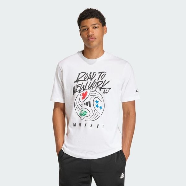  Áo Phông - Áo thun Thể Thao Nam ADIDAS M Ftb Wc Ball T KB2535 