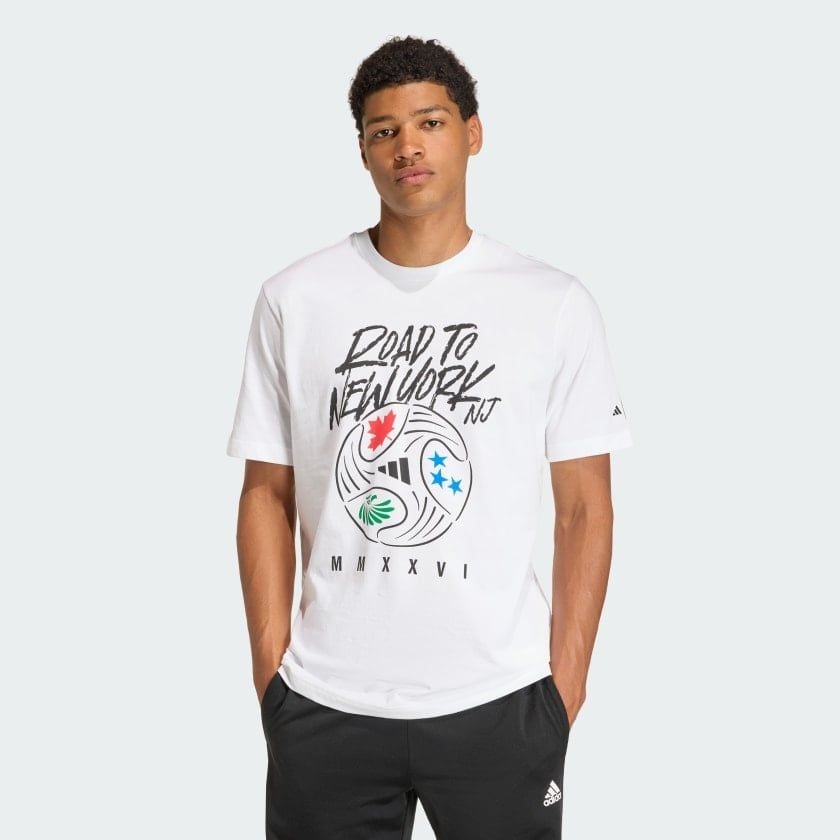  Áo Phông - Áo thun Thể Thao Nam ADIDAS M Ftb Wc Ball T KB2535 