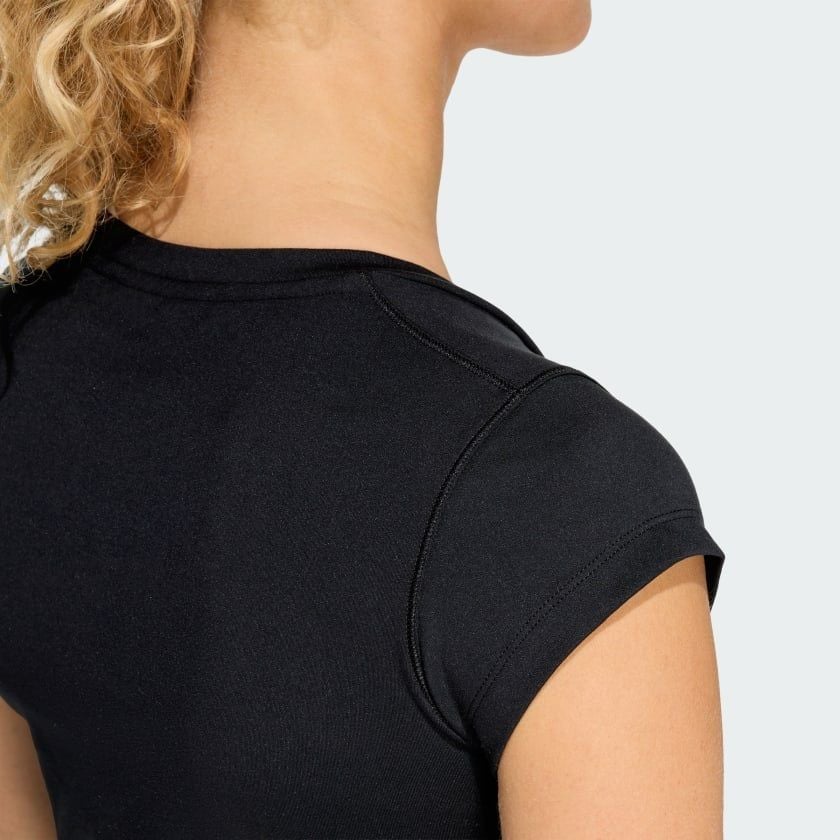  Áo Phông - Áo thun Tập Luyện Nữ ADIDAS Q1 Hyg Baby Tee KC7676 