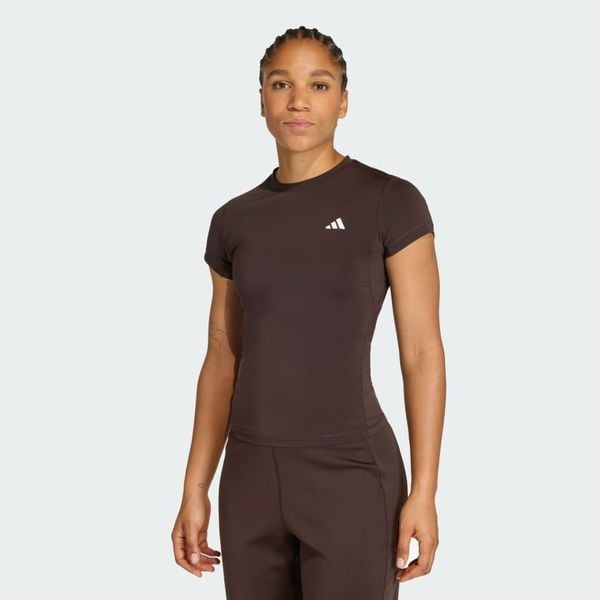  Áo Phông - Áo thun Tập Luyện Nữ ADIDAS Pwr Ess C Tee KD0114 