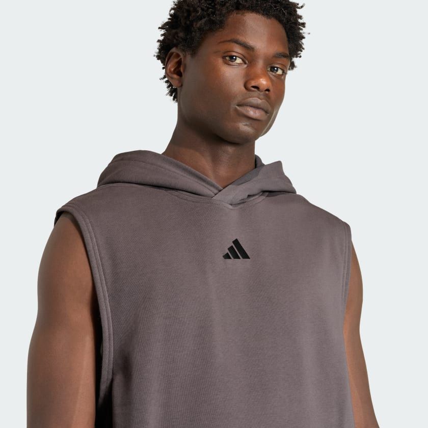  Áo Ba Lỗ Tập Luyện Nam ADIDAS Drop Arms Hood KD0379 
