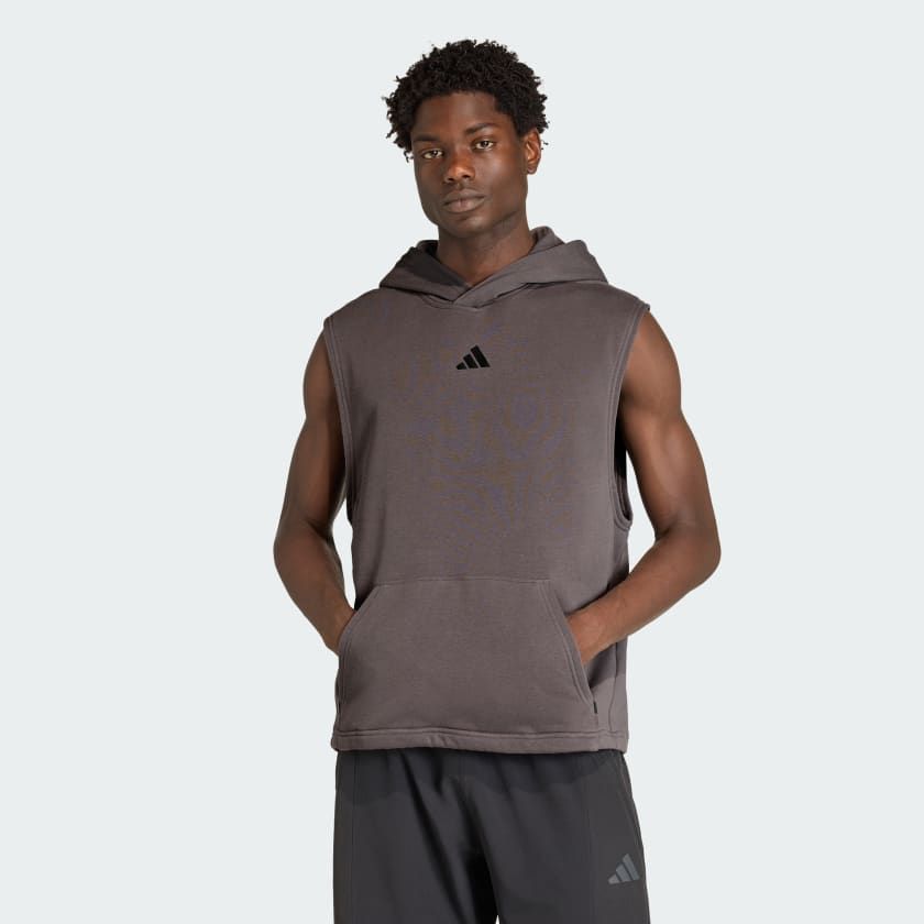  Áo Ba Lỗ Tập Luyện Nam ADIDAS Drop Arms Hood KD0379 