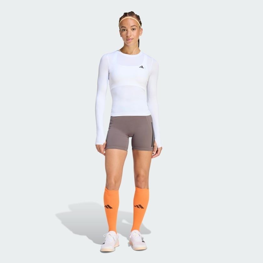  Áo Phông - Áo thun Tập Luyện Nữ ADIDAS Pwr Ess C Ls KD2211 