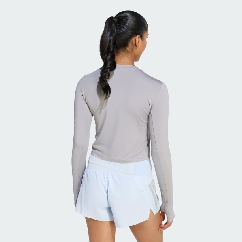  Áo Phông - Áo thun Chạy Nữ ADIDAS Run Ess Ls W KE8418 