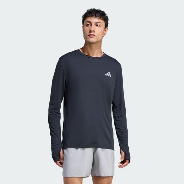  Áo Phông - Áo thun Chạy Nam ADIDAS Run Ess Ls M KE8424 