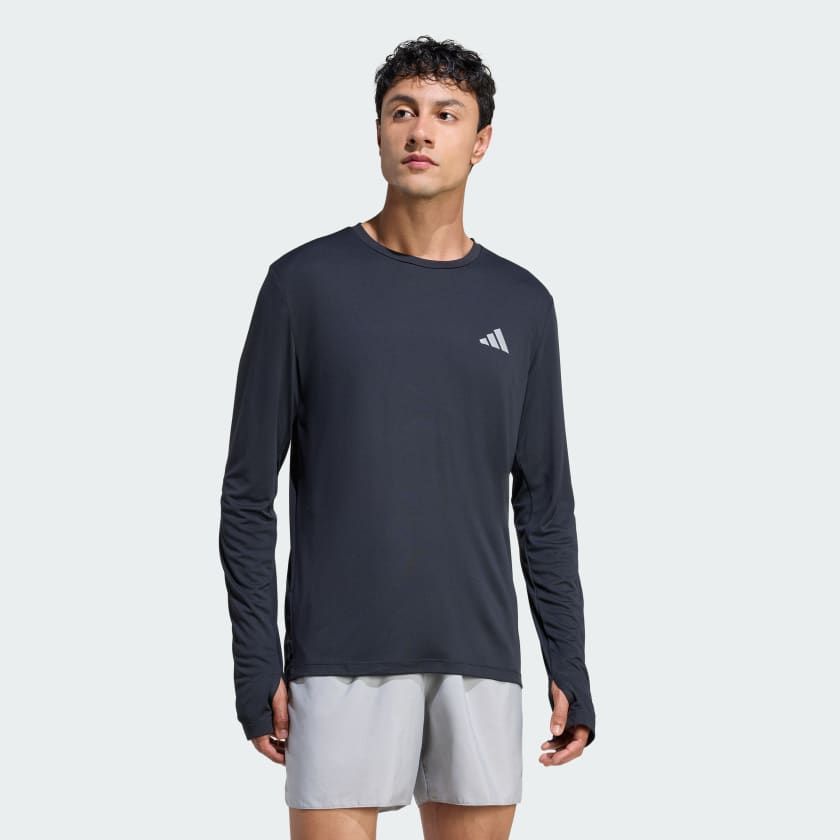  Áo Phông - Áo thun Chạy Nam ADIDAS Run Ess Ls M KE8424 